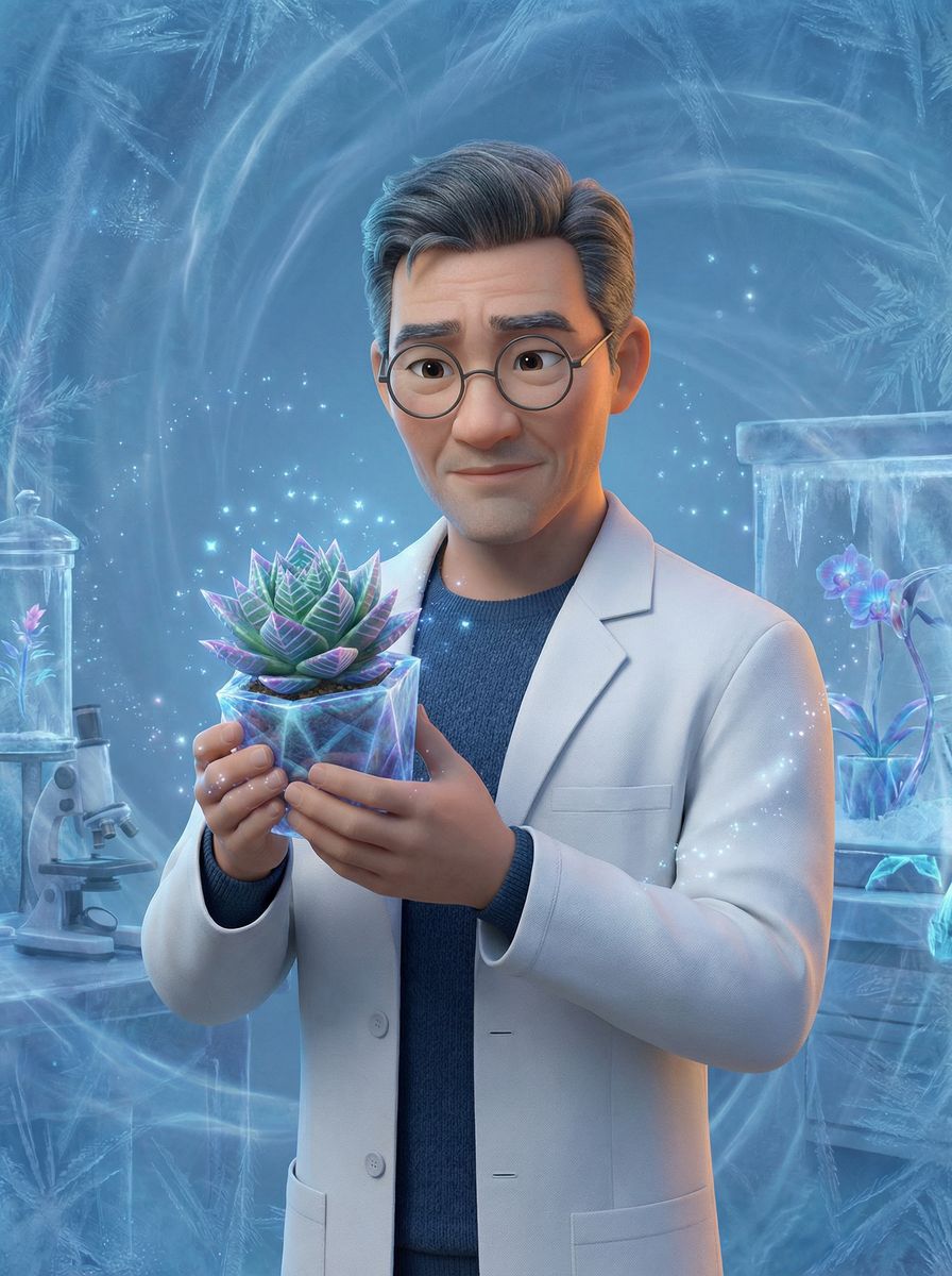 少女萝莉植物学顾问陈伯衡