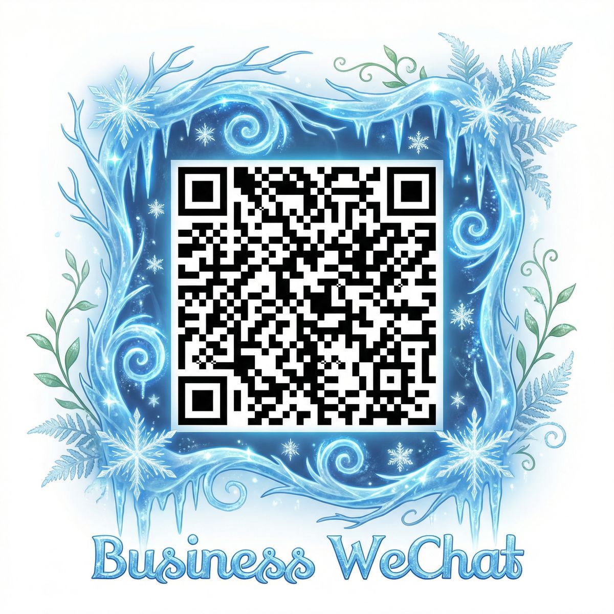 少女萝莉商务二维码